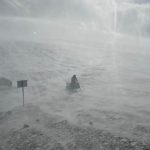 Trabzon’un yükseklerinde kar fırtınası etkili oluyor
