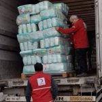 Türkiye, Suriye’nin Ayn el-Arab bölgesine 11 tır insani yardım malzemesi gönderdi