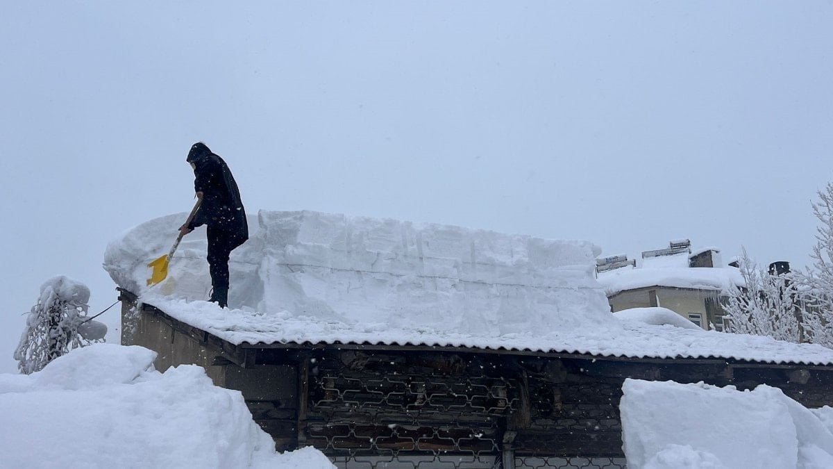 Türkiye’nin en soğuk yeri, eksi 32,7 derece ile Hakkari oldu