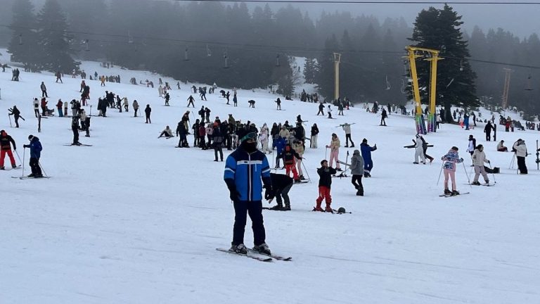 Uludağ’da hafta sonu ve sömestir yoğunluğu