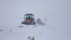 Van’da kar yağışı etkili oluyor