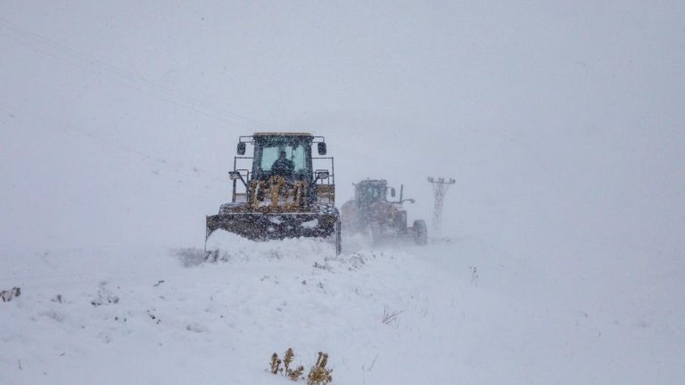 Van’da kar yağışı etkili oluyor