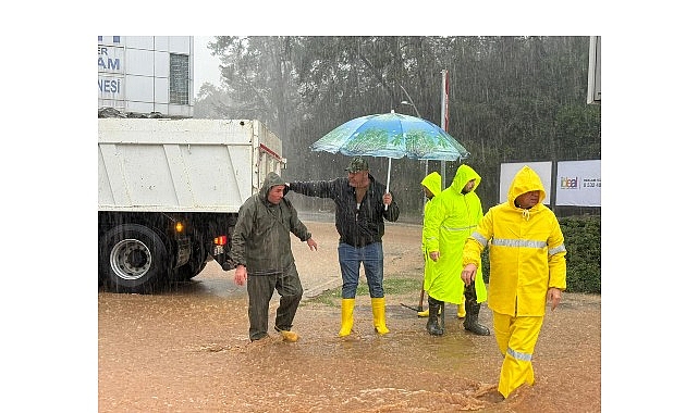 Yağışlar en çok Kemer’de