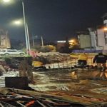 Yıldırım düştü, gelgit nedeniyle dereler taştı