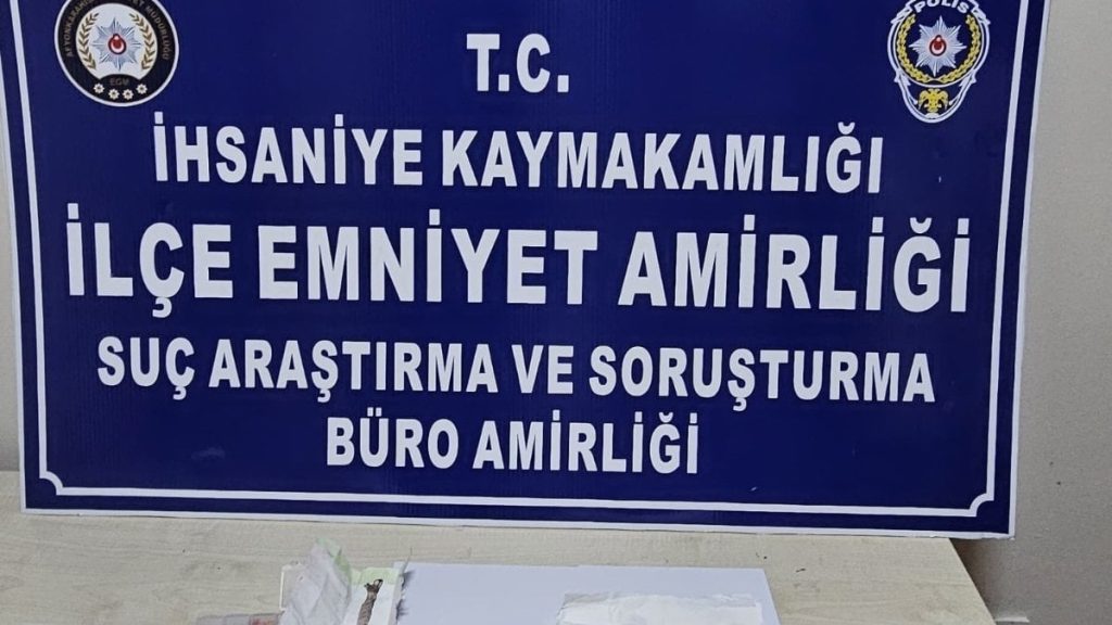 Afyonkarahisar’da uyuşturucu etkisindeki sürücüye 60 bin TL ceza