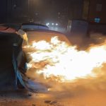 Aksaray’da otomobil yangınına antifrizli müdahale ters tepki