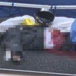 Ankara’da bariyerlere çarpan motosikletlinin üzerinden otobüs geçti