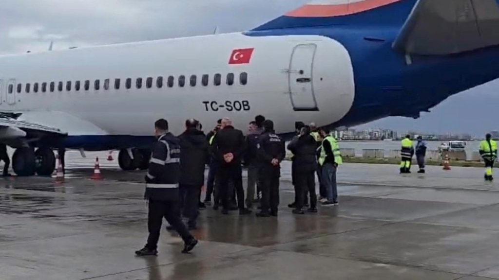 Antalya Havalimanı’nda korkutan kaza