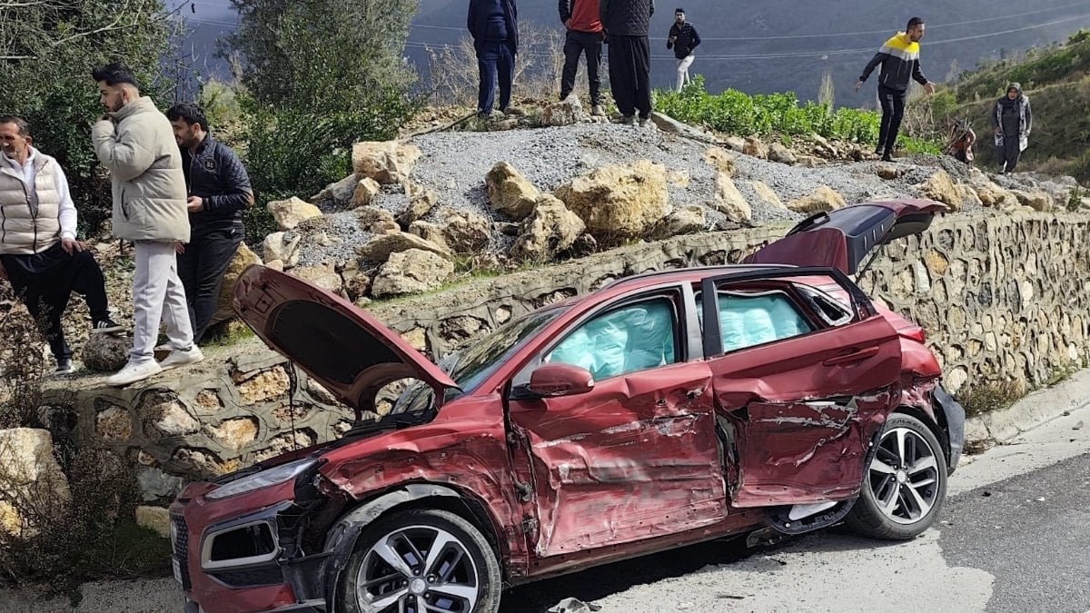 Antalya’da 1 kişinin öldüğü kazada 2 otomobile çarpan şahıs tutuklandı