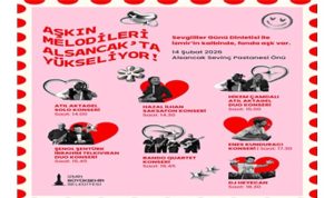 Aşkın melodileri Alsancak’ta yükseliyor