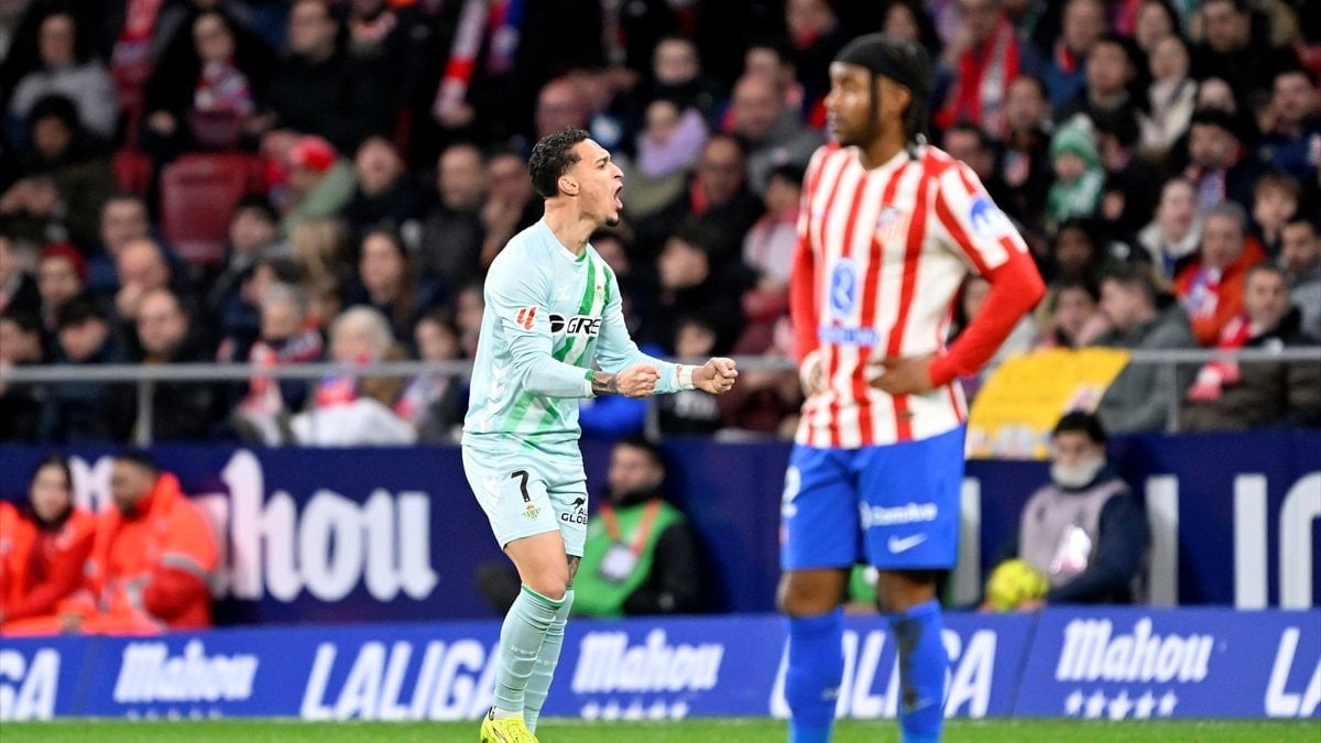 Atletico Madrid, Real Betis’e yenildi