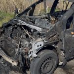 Balıkesir’de alev alan aracın sürücüsü son anda kurtuldu