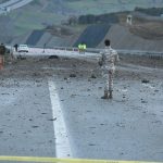 Balıkesir’de kaza kırıma uğrayan F-16 uçağının enkazı kaldırılıyor