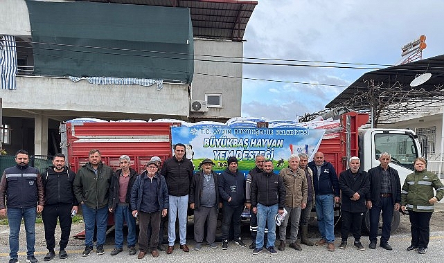 Başkan Çerçioğlu’nun Küçük Üreticilere Yem Destekleri Devam Ediyor