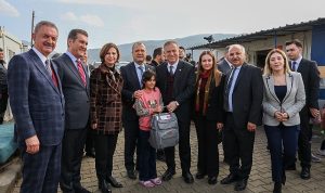 Başkan Vekili Özdemir deprem bölgesinde