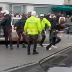 Bebek’te polise zor anlar yaşatan kadın sürücü