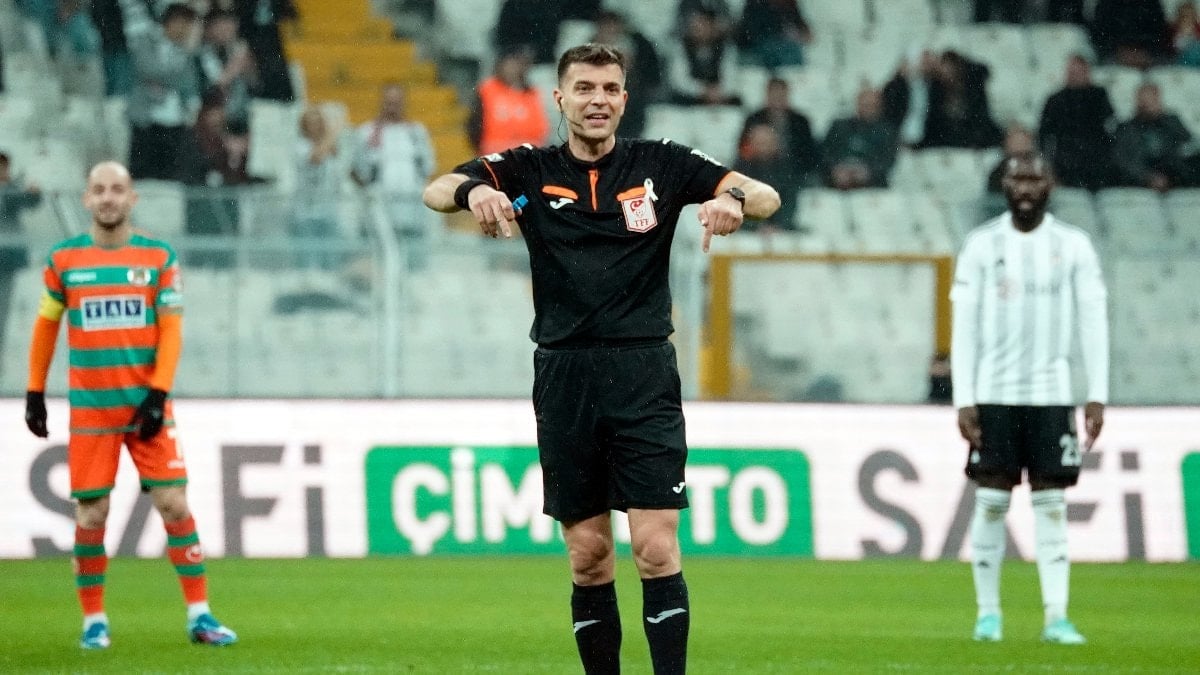 Beşiktaş – Alanyaspor maçının VAR hakemi Ümit Öztürk