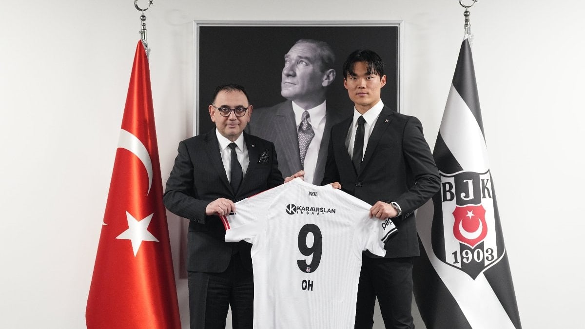 Beşiktaş’ın ilk Güney Koreli oyuncusu Hyeongyu Oh