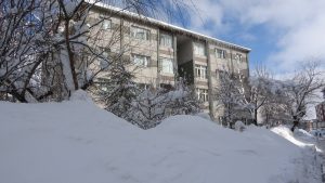 Bitlis’te kardan kapanan yollar açıldı