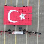 Bolu’da özel öğrencilerden ‘Bayrak Sevgisi’ gösterisi