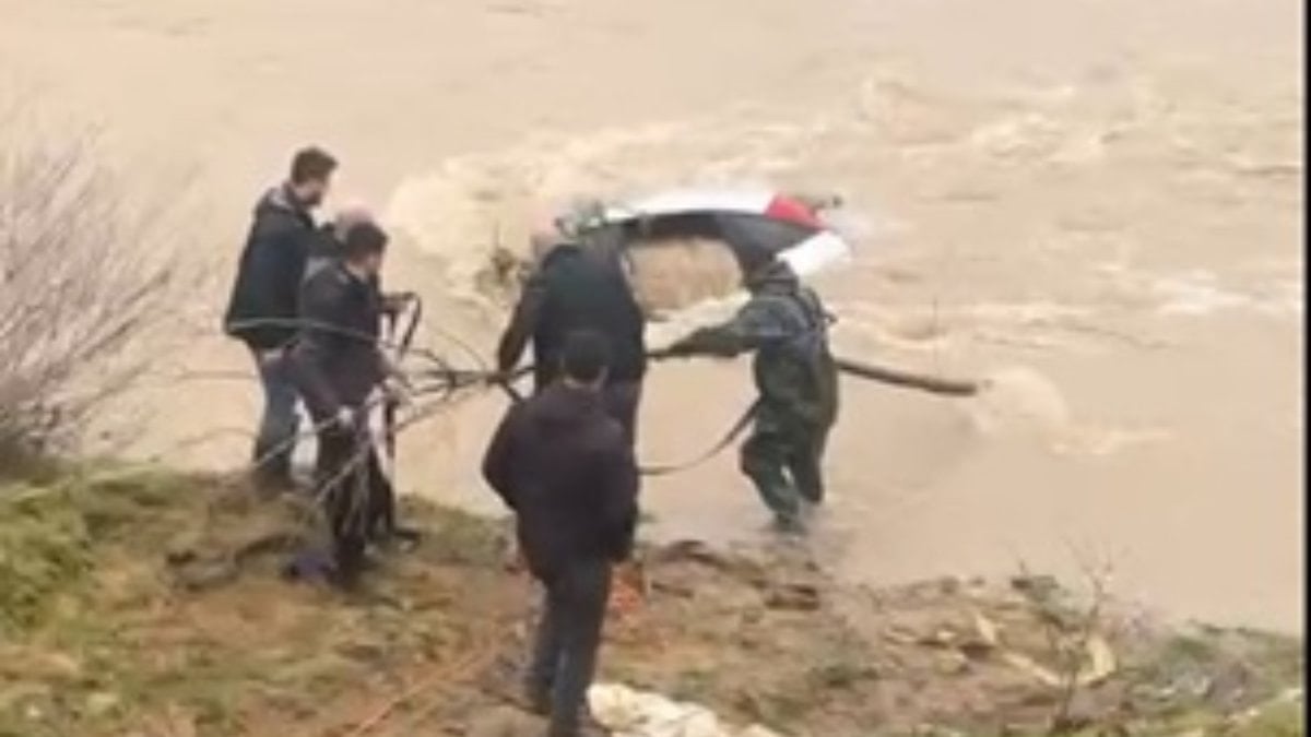 Bolu’da yağış kazaya neden oldu