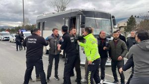 Bolu’da zincirleme kaza sonrası arbede: 7 yaralı, 2 gözaltı