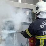Burdur’da trafo yangını