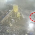 Bursa’da 20 tonluk su varili devrildi: Kaynak ustası son anda kurtuldu