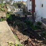 Çanakkale’de sağanak alarmı: Sitenin istinat duvarı çöktü