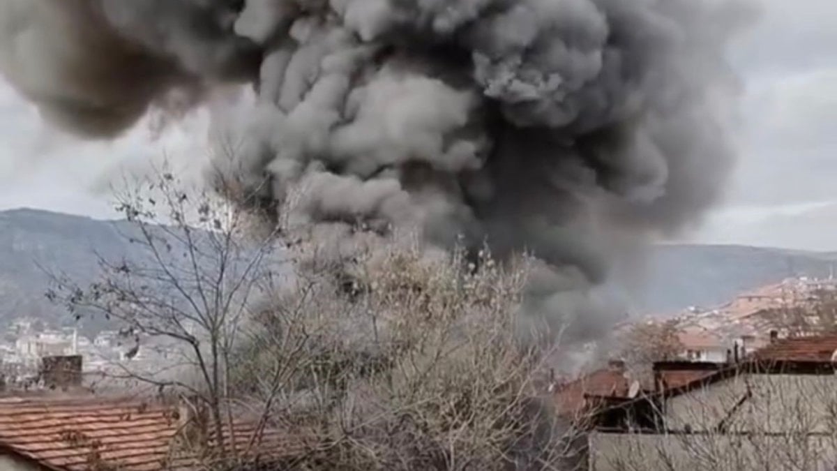 Çankırı’da ev yangını