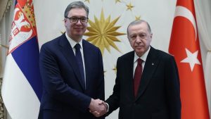 Cumhurbaşkanı Erdoğan, Sırp mevkidaşı Vucic’i ağırladı