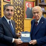 Devlet Bahçeli, Türkiye Kamu-Sen Genel Başkanı Önder Kahveci’yi kabul etti