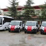 Edremit Belediyesi 8 yeni aracı hizmete sundu