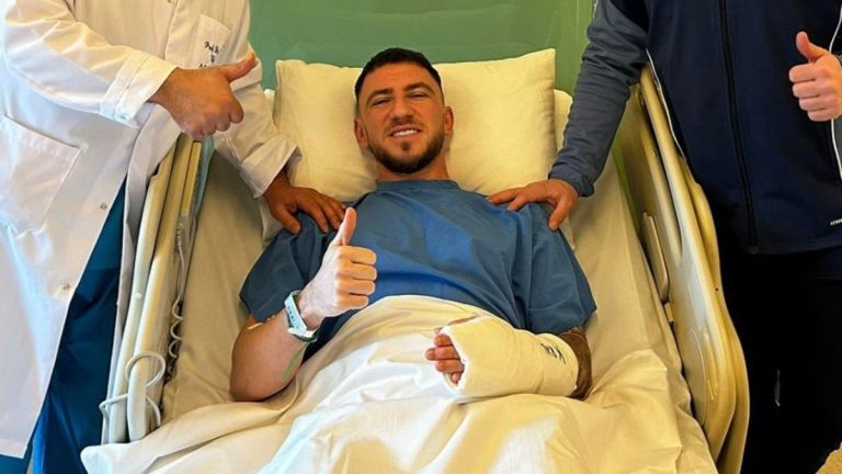 Elinde kırık tespit edilen Deian Sorescu ameliyat edildi