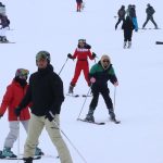 Erciyes’te pistler hafta sonu kayakseverlerle doldu
