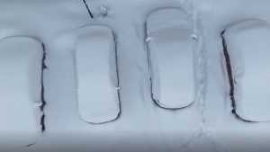 Erzurum kara gömüldü