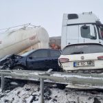 Erzurum’da zincirleme kaza: 8 ağır yaralı