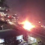 Eyüpsultan’da seyir halindeki tır küle döndü