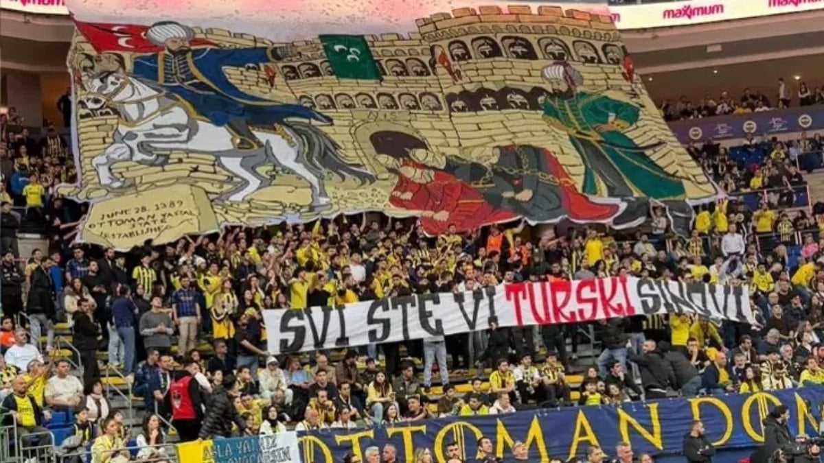 Fenerbahçe’den Partizan taraftarına tarihi cevap!