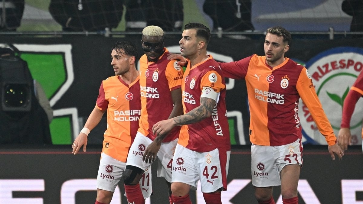 Galatasaray yenilmezlik serisini 9 maça yükseltti