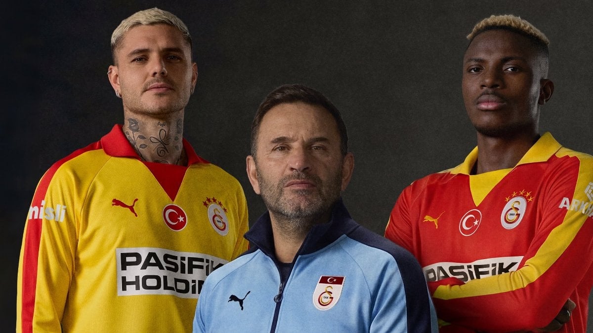Galatasaray’dan yeni forma tanıtımı