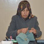 Gaziantepli depremzede, el sanatlarıyla hayata tutundu