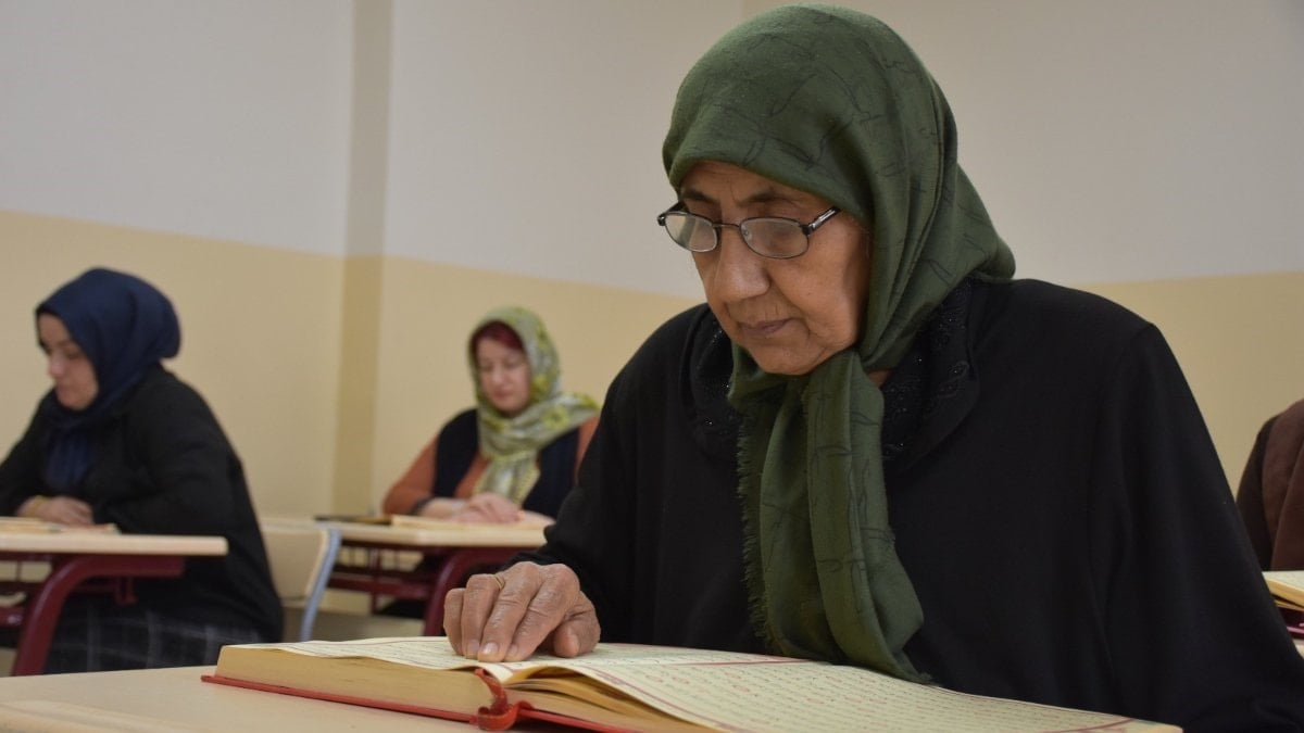 Gaziantep’te 70’inden sonra Kur’an-ı Kerim öğrendi