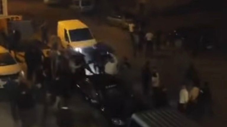 Gaziantep’te aracıyla kavga edenleri ezen yabancı uyruklu şahıs yakalandı