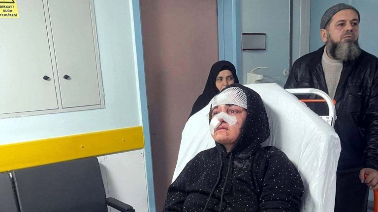 Gaziantep’te eşinin dövdüğü kadın feryat etti