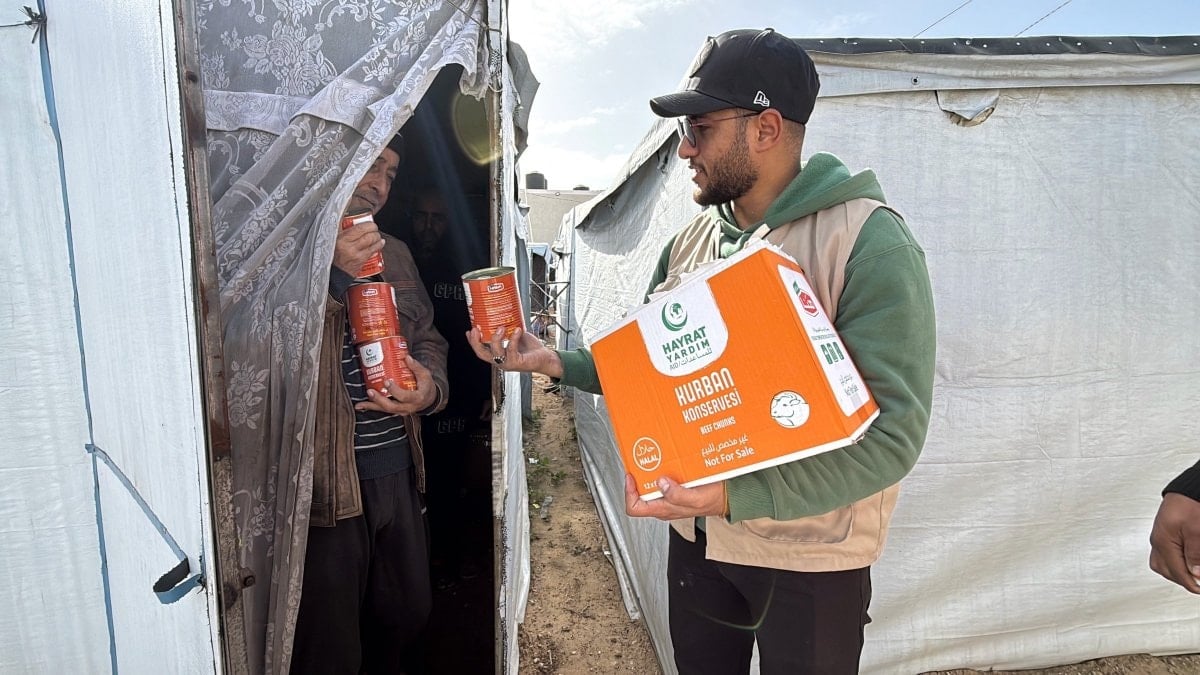 Gazze’ye 12 Bin Hisselik Kurban Konservesi Ulaştırıldı