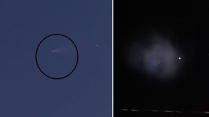 Hatay semalarında füze hareketliliği görüntülendi