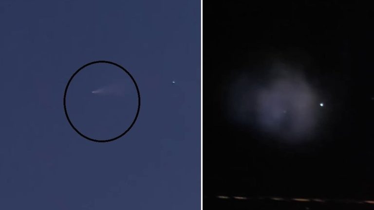 Hatay semalarında füze hareketliliği görüntülendi