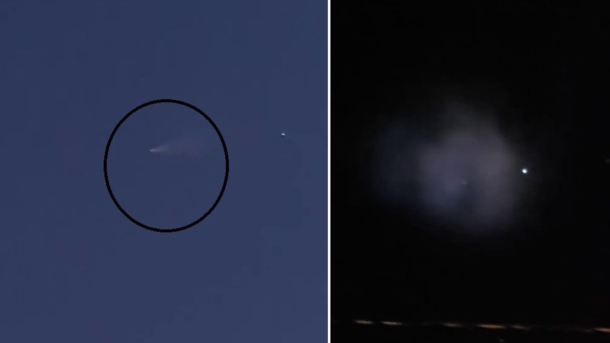 Hatay semalarında füze hareketliliği görüntülendi