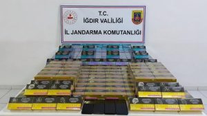Iğdır’da 4 milyon liralık kaçak ürün operasyonu